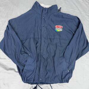 Vintage NASCAR Spotlight men’s‎ Jacket 90s Jeff Gordon Windbreaker Dupont Large